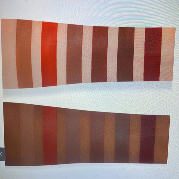 VISEART - warm matte eyeshadow palette - Picture 3 of 8